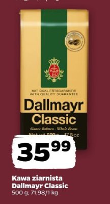 Kawa ziarnista Dallmayr Classic promocja w Netto