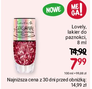 Lakier do paznokci nr. 5 Lovely seasonal promocja