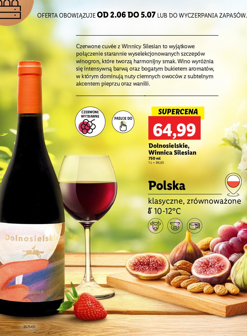 Wino Dolnosielskie promocja w Lidl