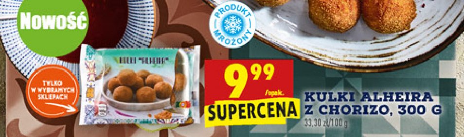 Kulki alheira z chorizo Gourmes promocja