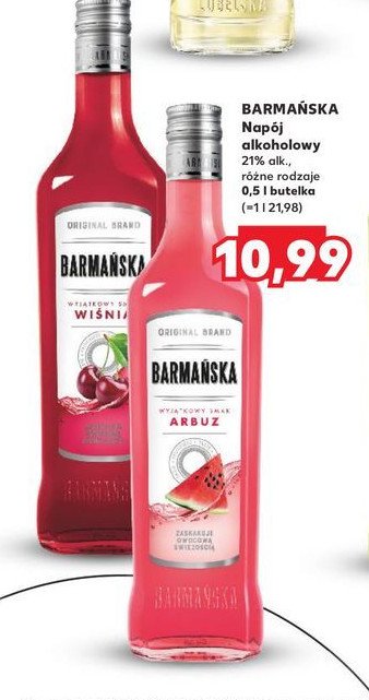 Wódka Barmańska arbuz promocja w Kaufland