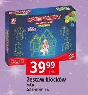 Klocki Zestaw klocków promocja w Leclerc