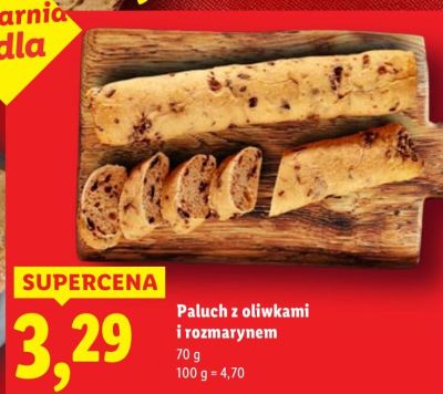 Paluch z oliwkami i rozmarynem promocja w Lidl