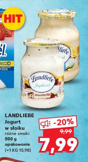 Jogurt stracciatella Landliebe promocje