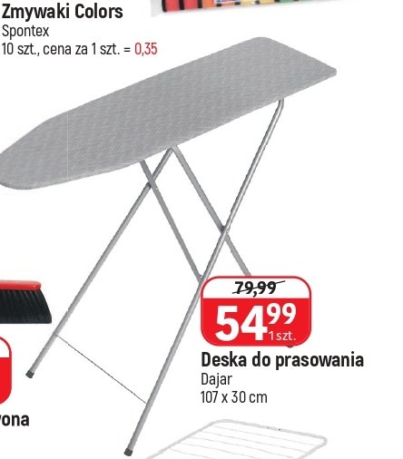 Deska do prasowania 107 x 30 cm Dajar promocja