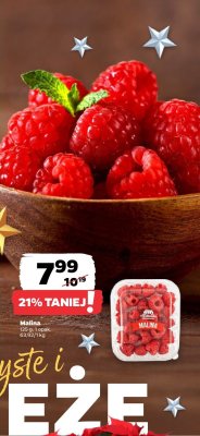 Malina 125 g promocja w Netto