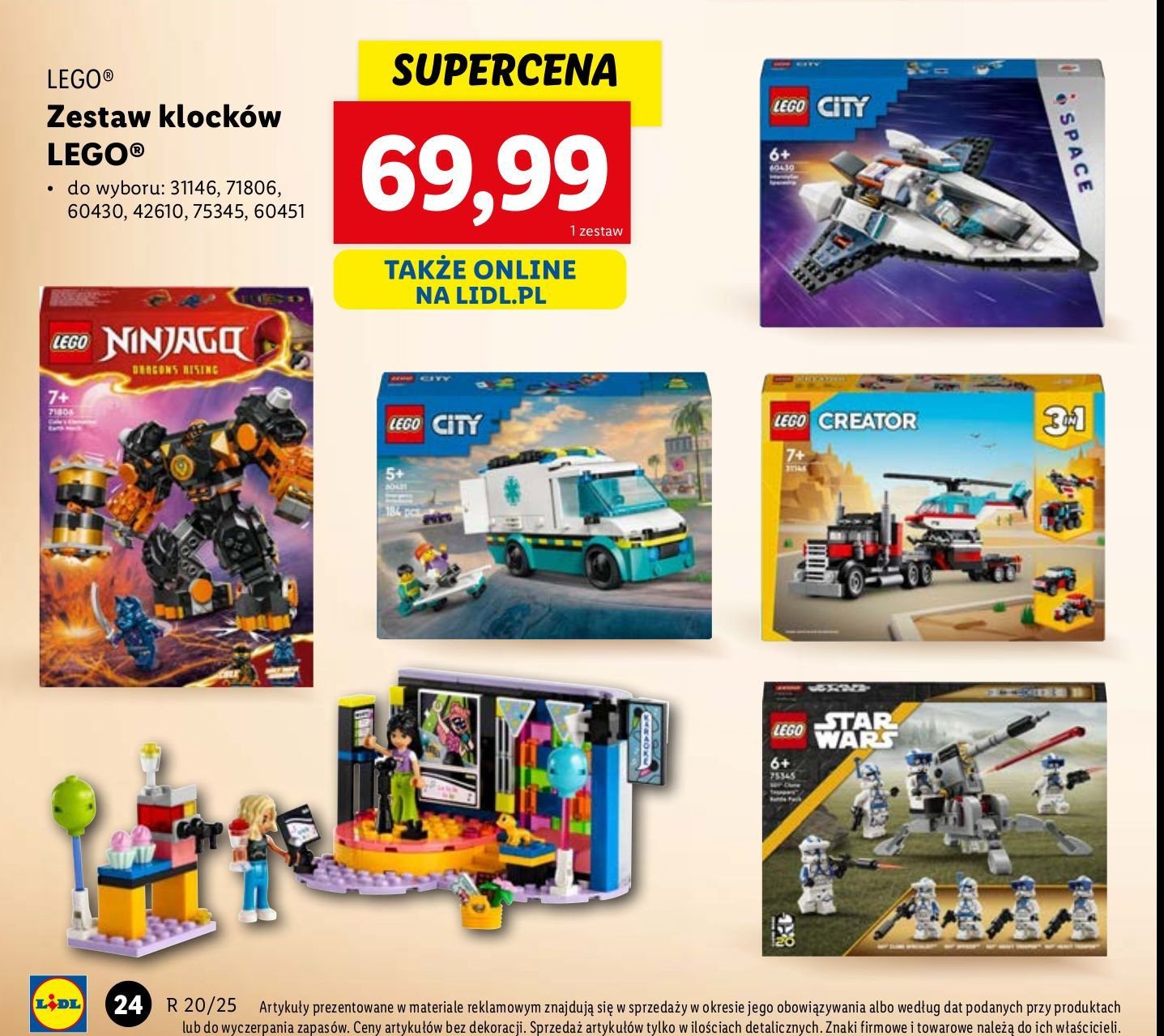 Klocki 42610 Lego friends promocja w Lidl