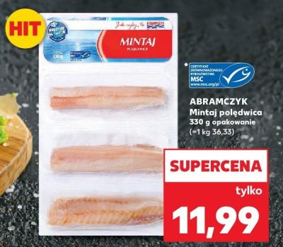 Mintaj polędwica  promocja w Kaufland