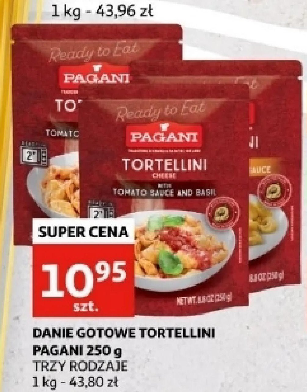 Tortellini w sosie serowym PAGANI promocja