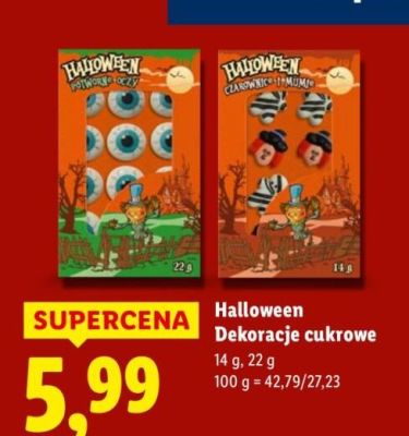 Dekoracje cukrowe promocja w Lidl