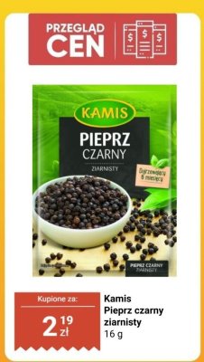 Pieprz czarny ziarnisty promocja w Biedronka