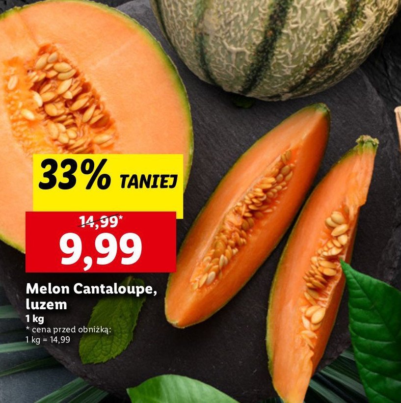Melon cantaloupe promocja