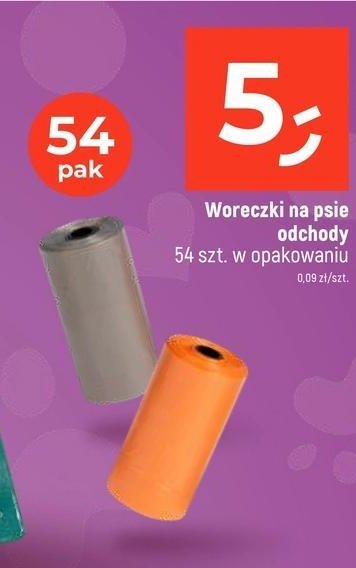 Woreczki na psie odchody promocja