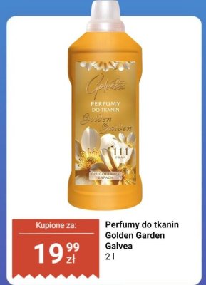 Perfumy do tkanin Golden Garden Galvea 2 l promocja w Dino