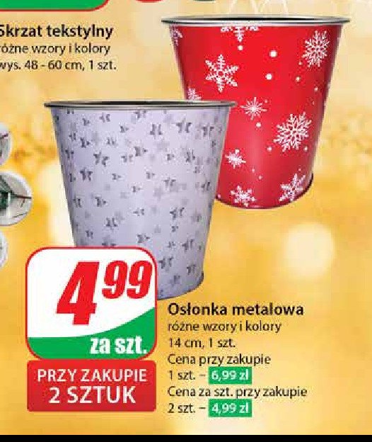 Osłonka metalowa promocja