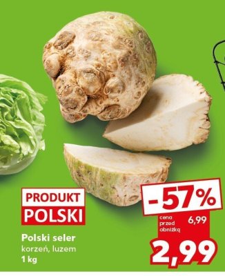 Seler Polski korzeń luzem 1 kg promocja w Kaufland