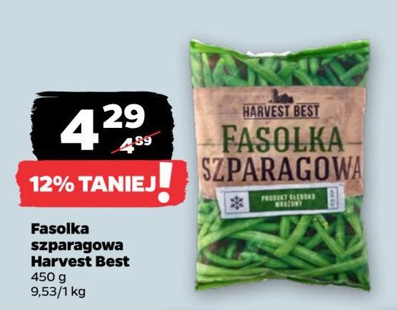 Fasolka szparagowa zielona Harvest best promocja