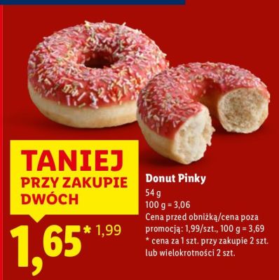 Donut Pinky promocja w Lidl