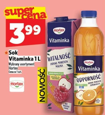 Sok Vitaminka 1L promocja w TOPAZ