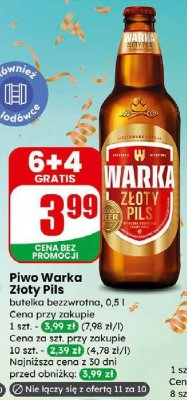 Piwo promocja w Dino