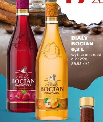 Wino Biały Bocian wybrane smaki promocja w Duży Ben