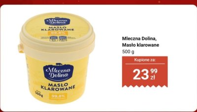 Masło promocja w Biedronka