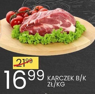 Karczek b/k promocja w Wafelek