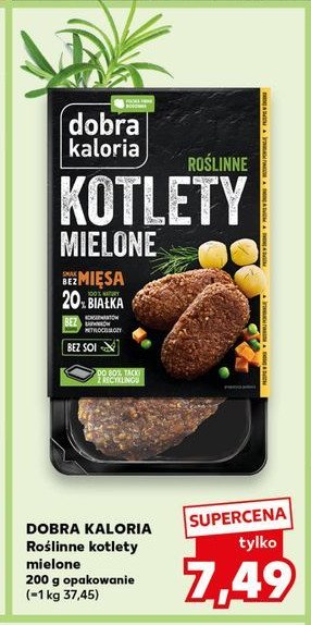 Kotlety mielone roślinne Dobra kaloria promocja