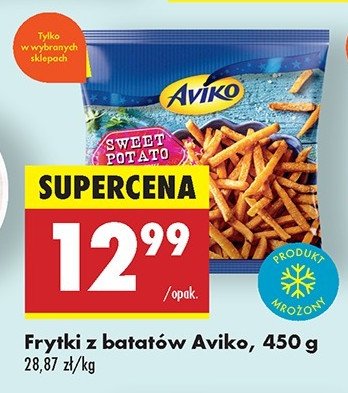 Frytki ze s艂odkich ziemniak贸w Aviko promocja