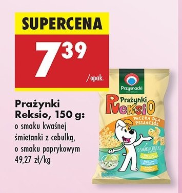 Prażynki reksio cebulka w śmietanie Przysnacki promocja