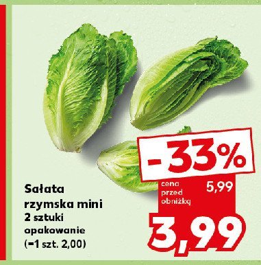 Sałata rzymska promocja