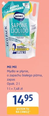 Mydło w płynie o zapachu białego piżma zapas promocja w Drogerie DM