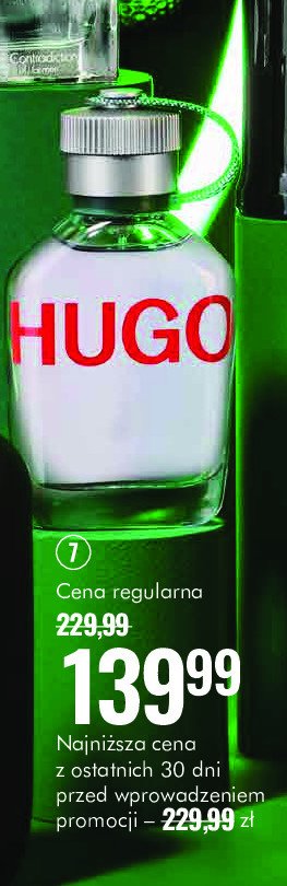 Woda toaletowa Hugo boss hugo men Hugo by hugo boss promocja