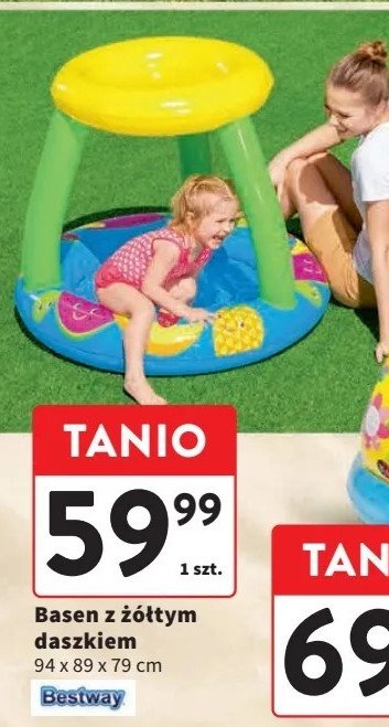 Basen z zadaszeniem 94 x 89 cm Bestway promocja
