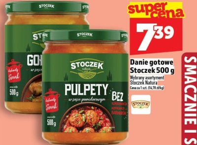 Danie gotowe Pulpety w sosie pomidorowym Stoczek 500 g promocja w TOPAZ