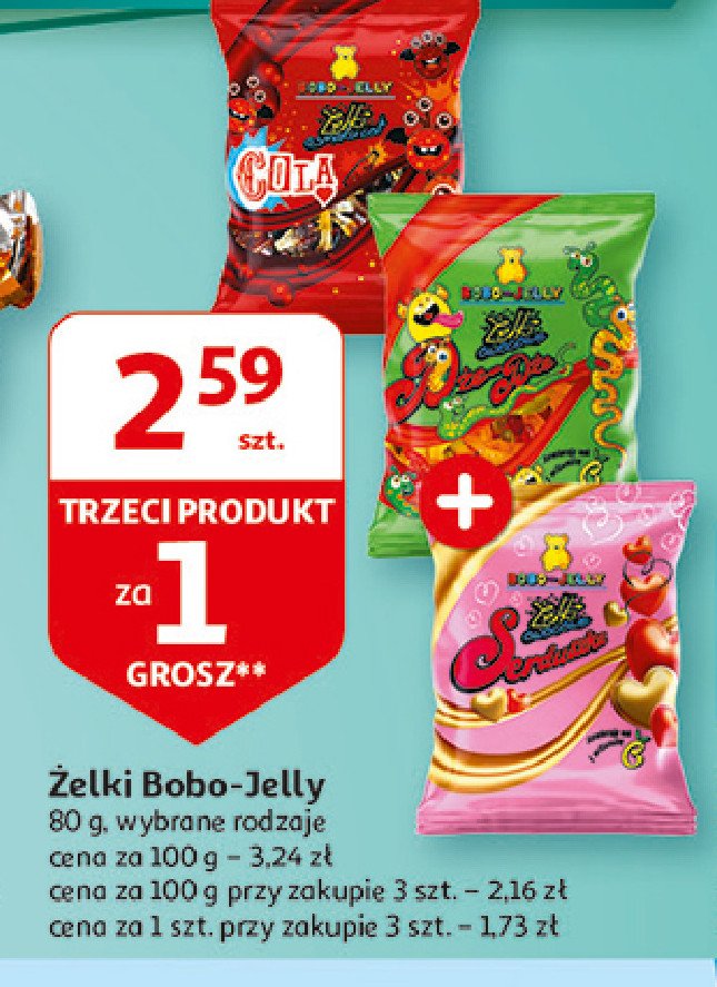 Żelki serduszka Bobo-jelly promocja