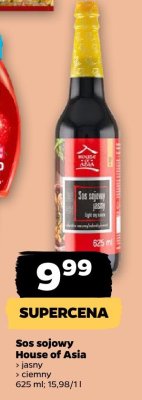 Sos sojowy House of Asia jasny promocja w Netto