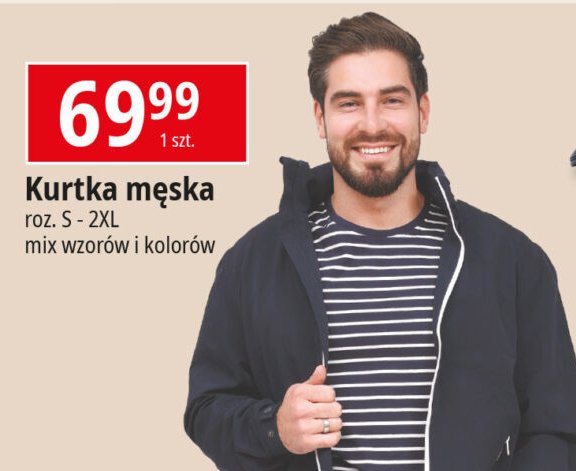 Kurtka męska s-2xl promocja w Leclerc