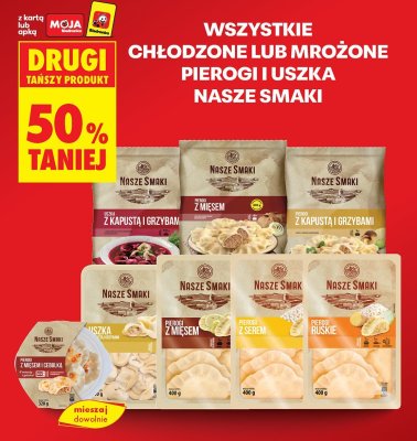 Pierogi z mięsem i cebulką promocja w Biedronka