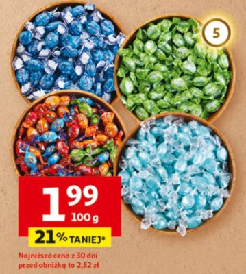 Cukierki lodowe Mint Fresh, ICE UP, Monssstraki lub Vita miks promocja w Auchan