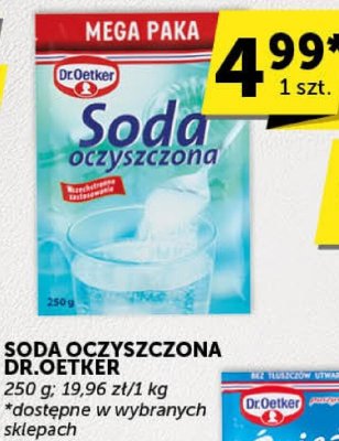 Soda oczyszczona Dr.Oetker mega paka promocja w Groszek