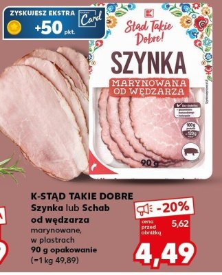 Szynka marynowana promocja w Kaufland