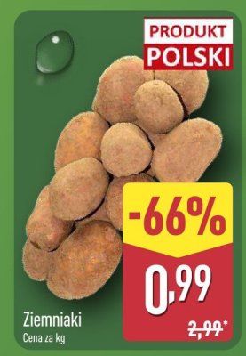 Ziemniaki promocja w Aldi