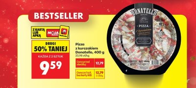 Pizza z kurczakiem Donatello 400g promocja w Biedronka