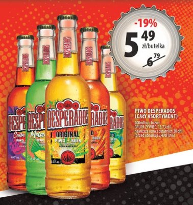 Piwo Desperados 400ml butelka promocja w Arhelan