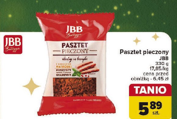 Pasztet pieczony Jbb bałdyga promocja