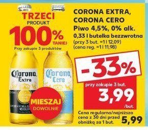 Piwo Corona Extra promocja w Kaufland