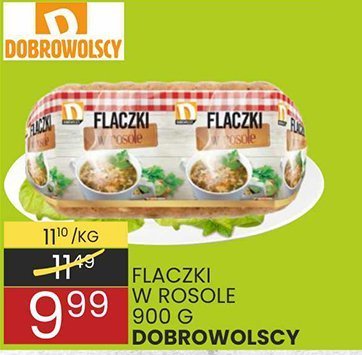 Flaczki w rosole Dobrowolscy promocja w Wafelek