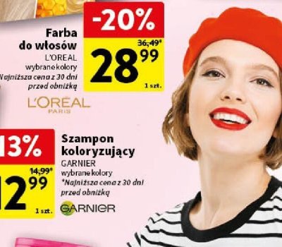 Szampon koloryzujący Garnier promocja w Intermarche