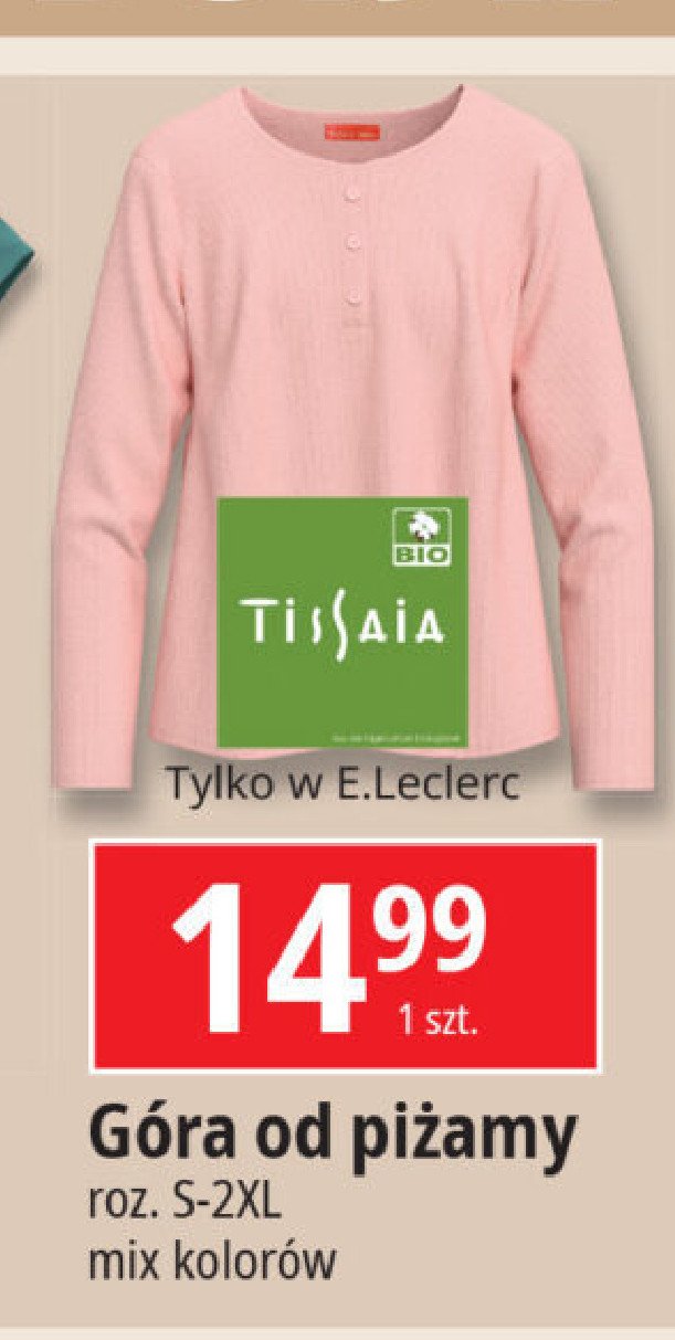 Góra od piżamy s-2xl Tissaia promocja